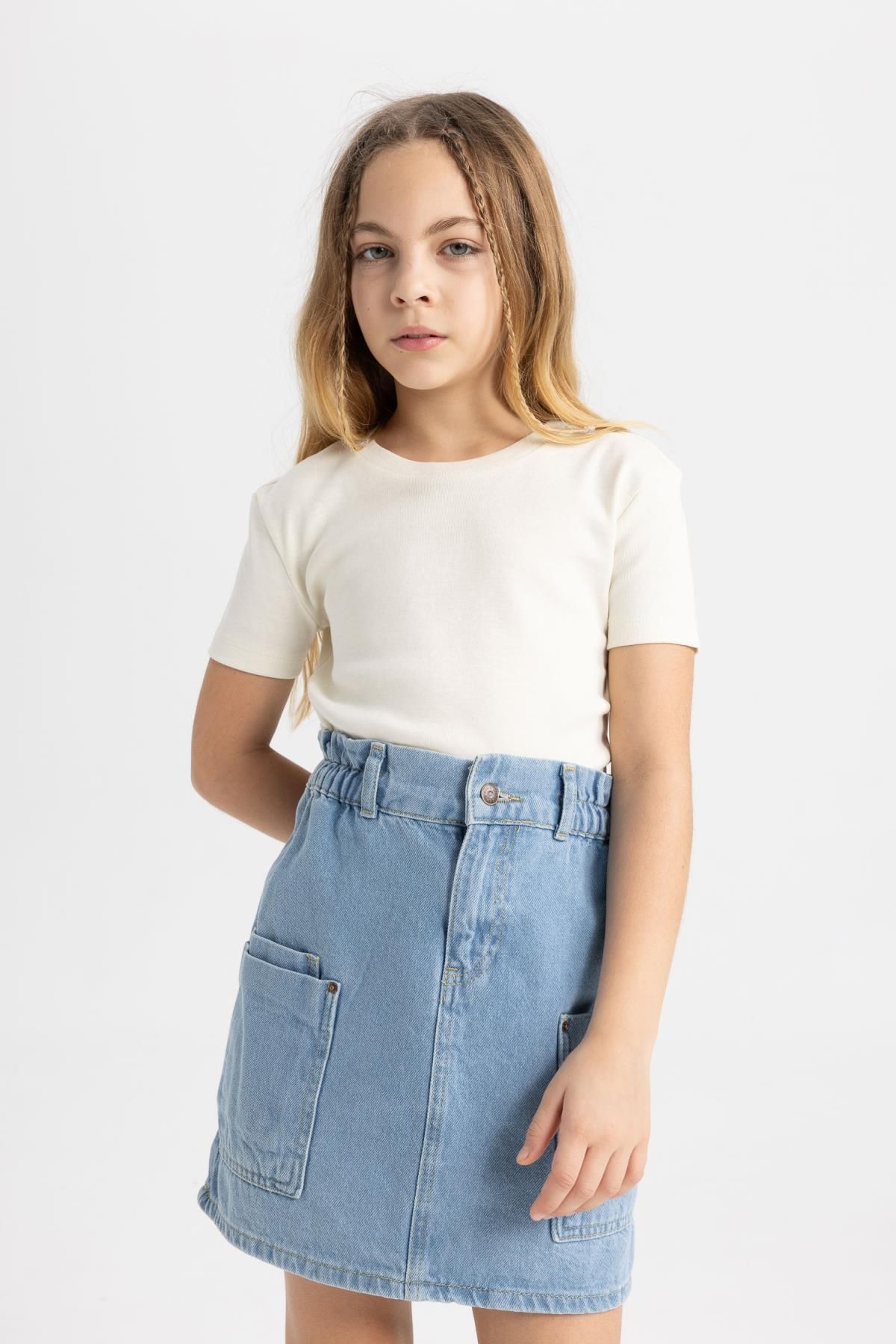 تیشرت دخترانه برند دفاکتو