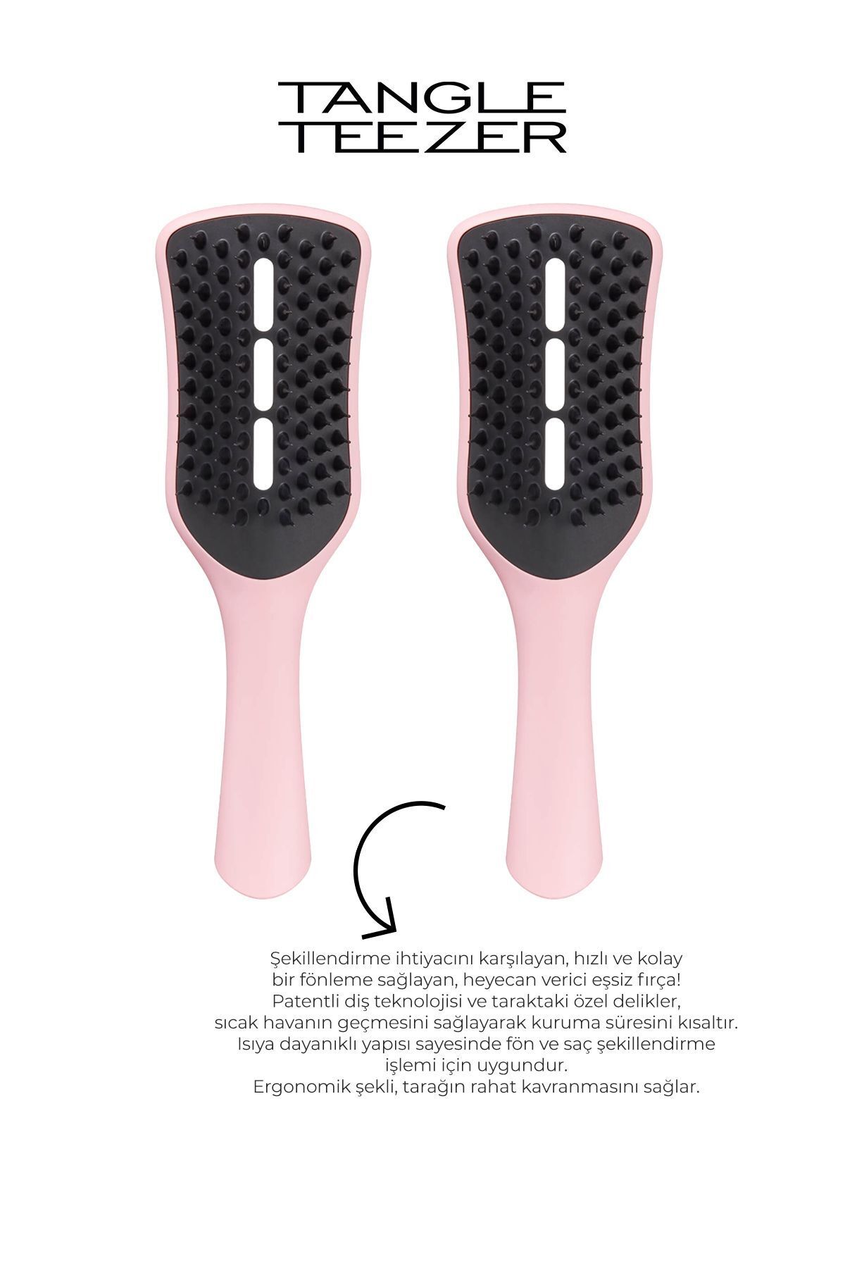 برس و شانه مو برند گیره تیزر